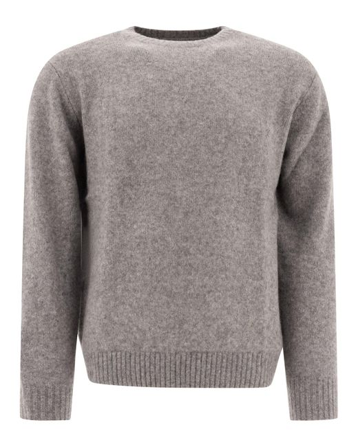 Beams Plus Strahlen plus Strickwege in Gray für Herren