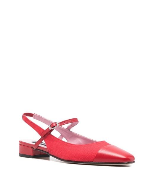 CAREL PARIS Pink Oceano Slingback Ballets