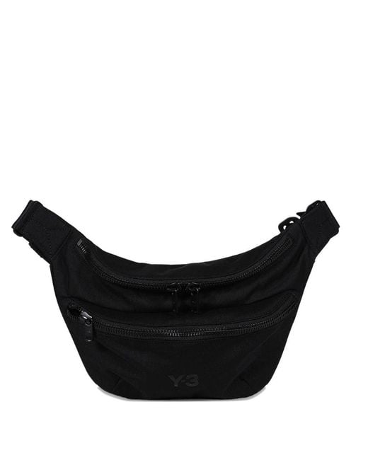 Y-3 Black Nylon Backpack