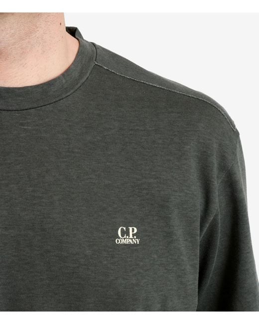 C P Company Green T Shirts And Polos Gun Metal