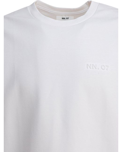 NN07 T Shirts in het White