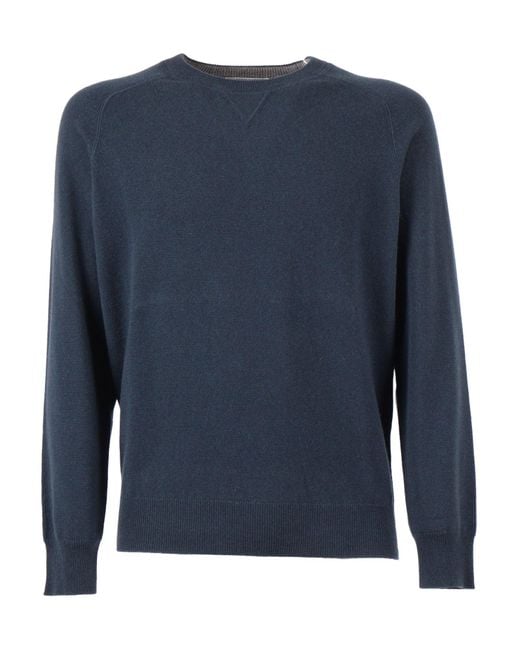 Kangra Cashmere Blue With Triangular Parts