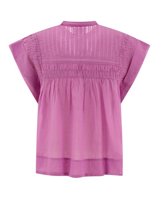 Leaza Top di Isabel Marant in Pink