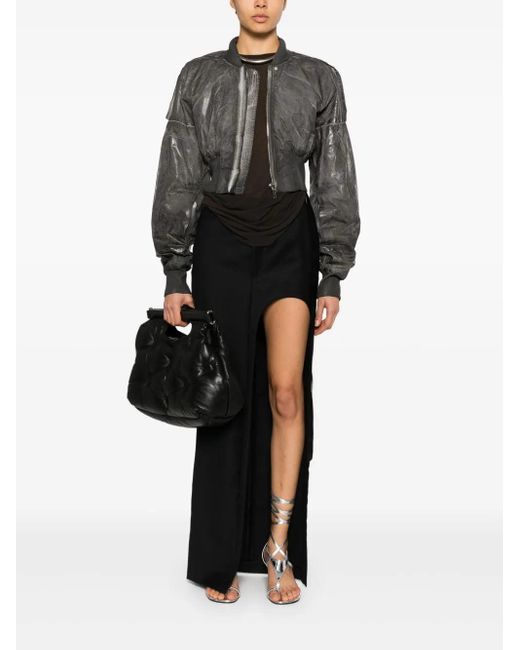 Rick Owens Gray Giacca Da Volo