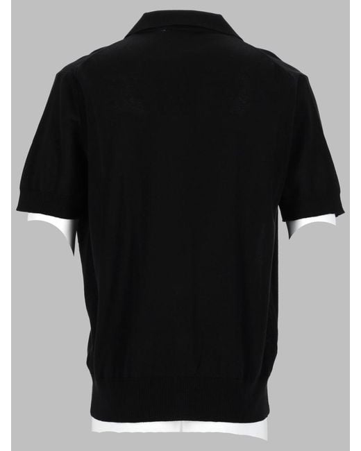 Vivienne Westwood Black Polo Cardigan