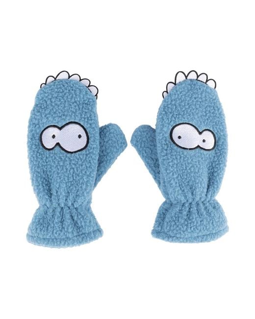 Stella McCartney Blue Stella Mc Cartney "Shark" Gloves