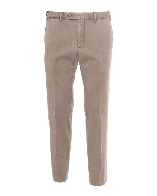 PT01 Gray Slim, Flat Front, Diagonal Pockets And Other