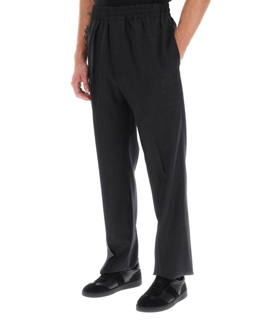 Pantaloni 'Nahili' In Principe Di Galles di Isabel Marant in Black da Uomo