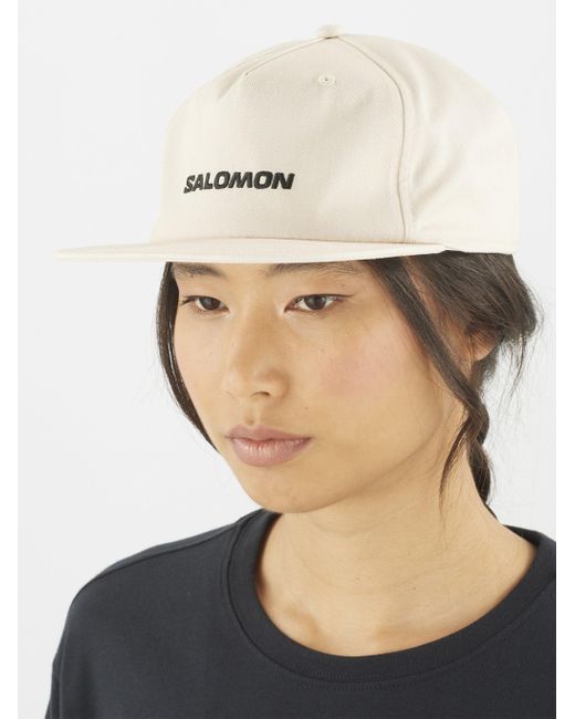 Salomon Natural Cappellino Logo Flat