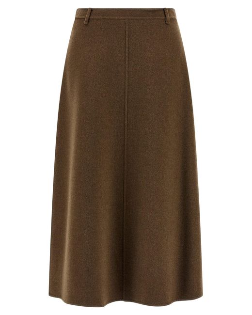 Max Mara Brown 'Gloria' Skirt