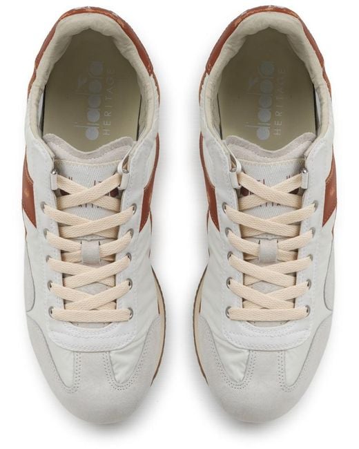 Diadora White Sneaker "Equipe Vela Sw" for men