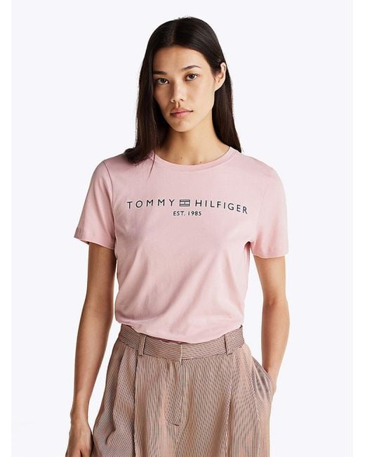 Tommy Hilfiger Blue T-Shirt mit Logo
