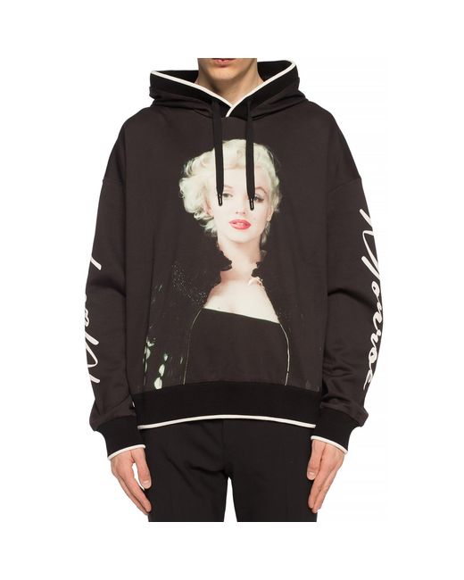 Marilyn Monroe Sweatshirt Dolce & Gabbana de hombre de color Black