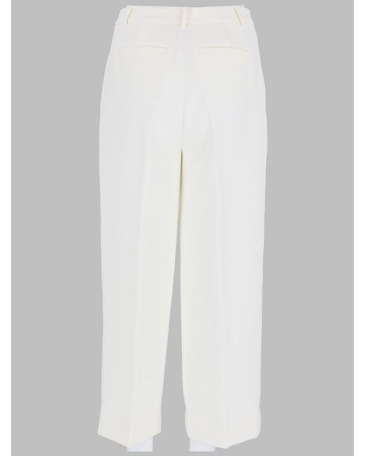 MICHAEL Michael Kors White Wide Leg Pany