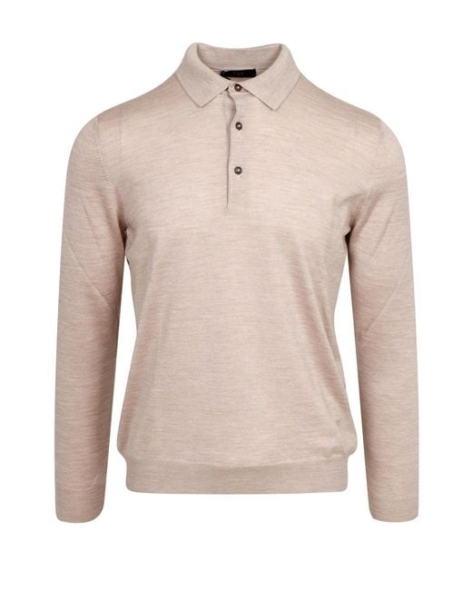 Fay Natural T Shirts And Polos for men