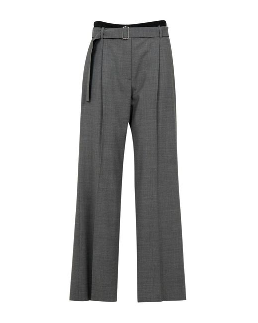 Pantalón Gris MSGM de color Gray
