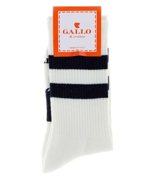 Gallo Multicolor Calza Mezza Alzetta for men
