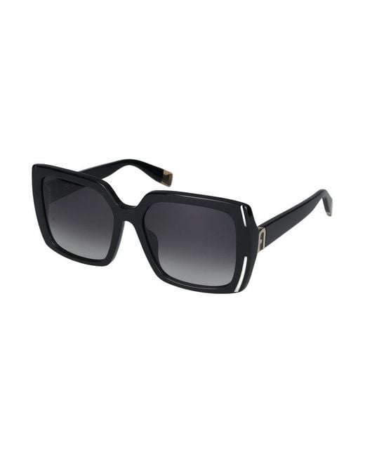 Furla Black Sunglasses Sfu707 /17/140 for men