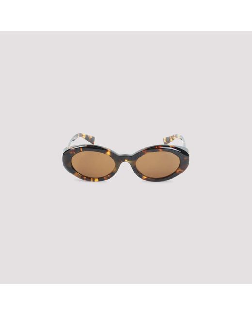 Miu Miu White Eyewear Acetate Sunglasses