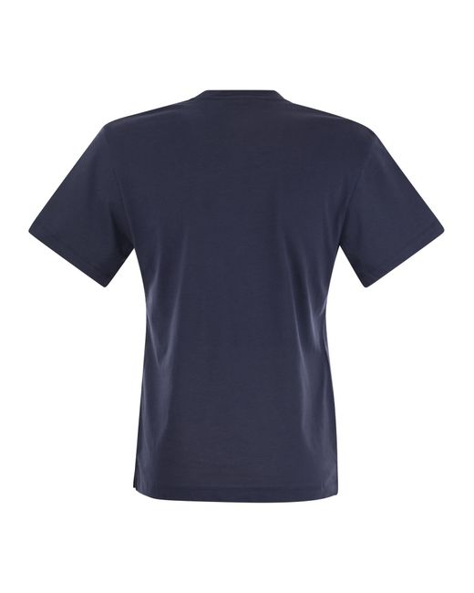 Marni Blue Set von 3 Baumwoll -T -Shirts
