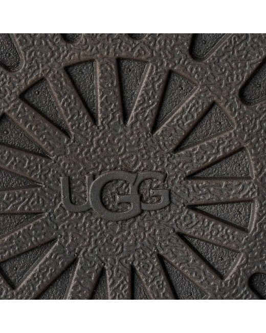 Ugg Brown Sandals Goldengaze Animal-Print Leather