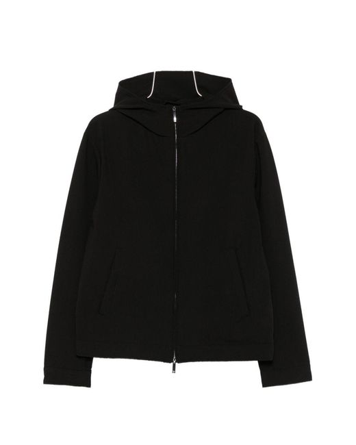 Emporio Armani Black Nylon Blouson Jacket