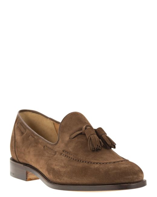 Church's Brown Soft Suede Moccasin