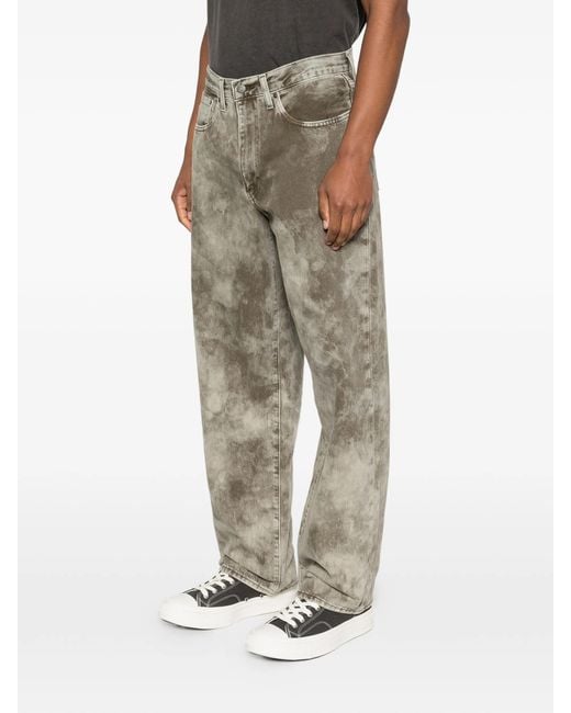 Levi's White 578 Baggy Camo Express