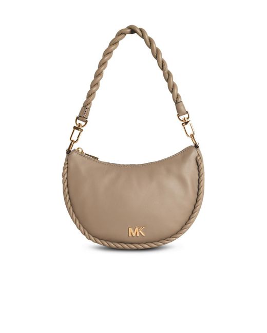 Michael Kors White 'Kyla' Where Leather Bag