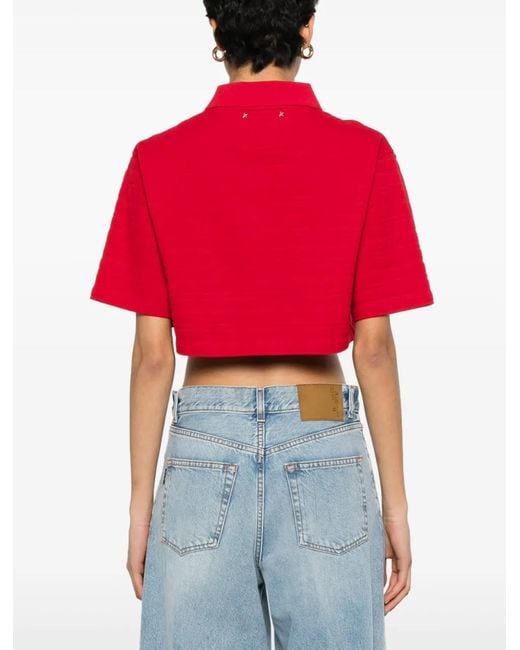 Golden Goose Deluxe Brand Red Golden Gans T -Shirts und Polos