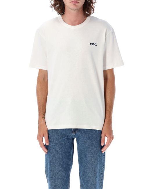 A.P.C. T -Shirts und Polos weiß in White für Herren