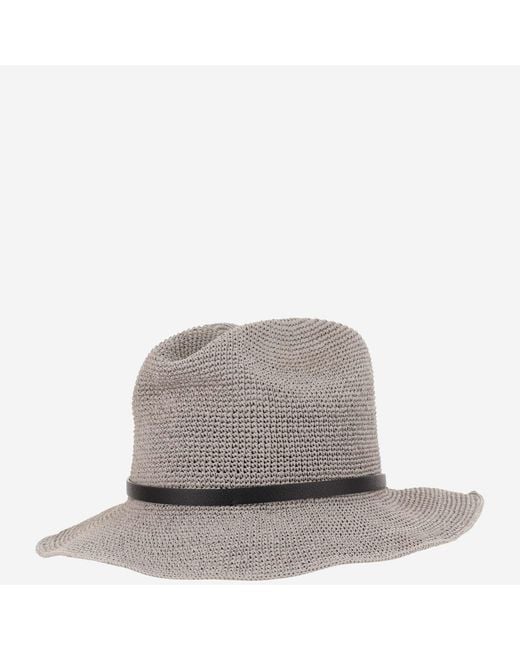 Filippo Catarzi 1910 Gray Paper Hat With Logo