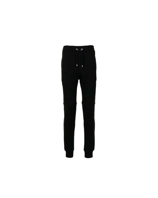 Balmain Black Cotton Pants for men