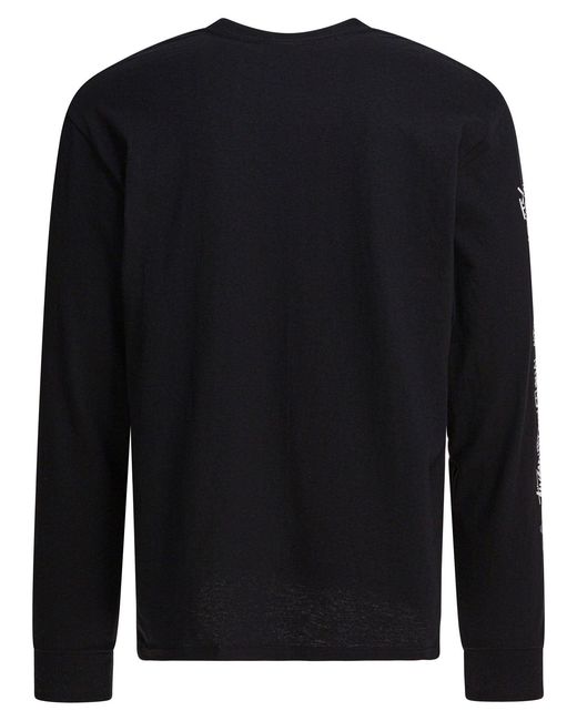Stussy Blue Long Haul Ls Tee for men