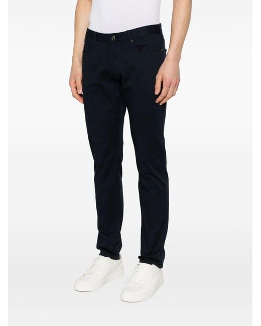 Emporio Armani Blue Denim Cotton Jeans for men