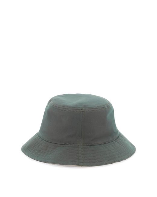 Chapeau de seau réversible Burberry en coloris Gray
