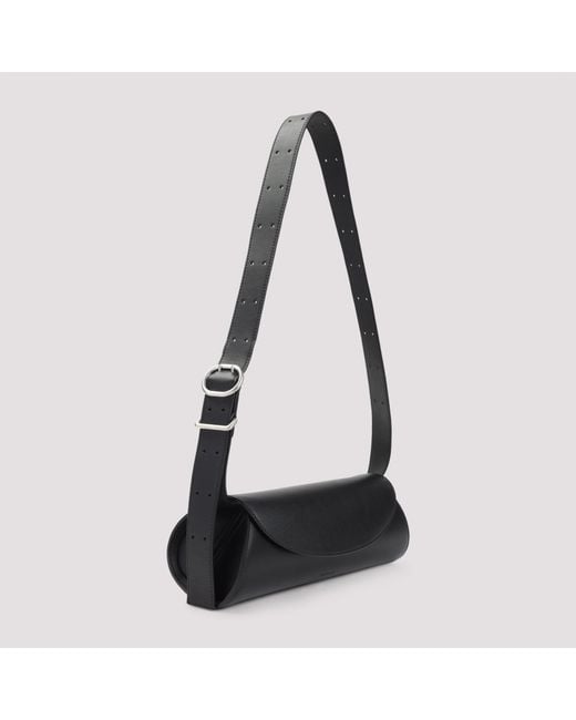 Jil Sander Black Sm Cannolo Handbag