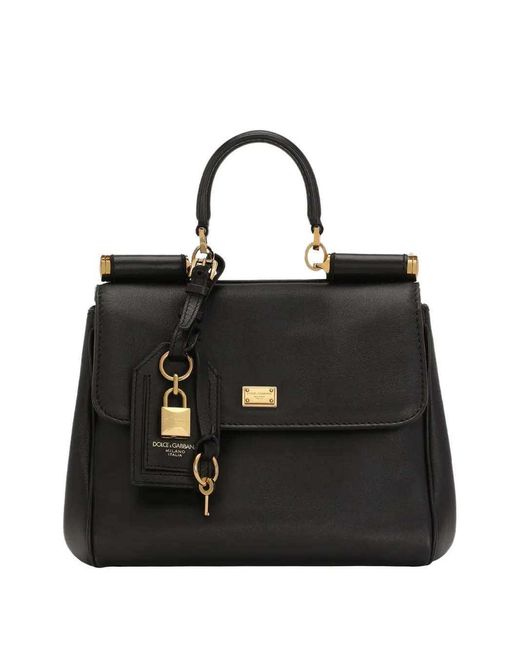 Dolce & Gabbana Black Dolce & Gabbana Tote Bags