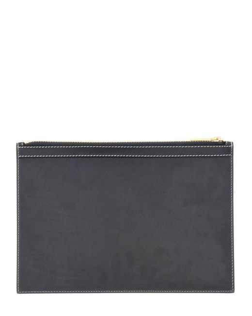 Thom Browne Black Small Tablet Holder