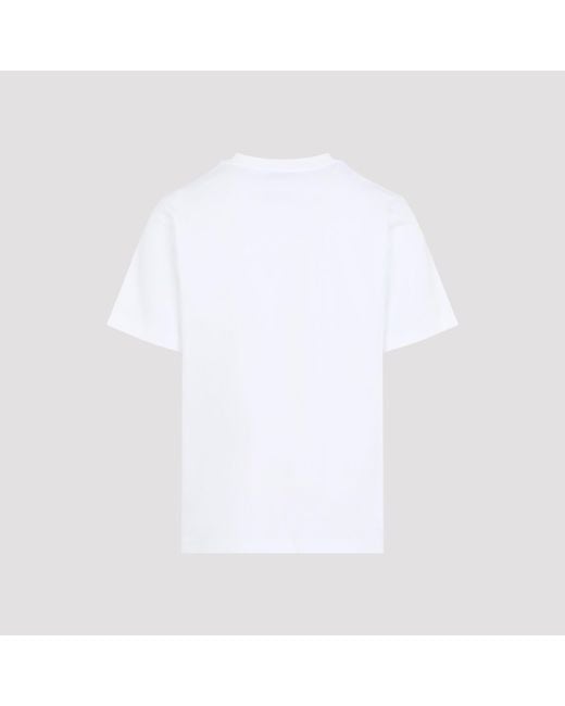 Casablanca White Tennis Club Short-Sleeve T-Shirt