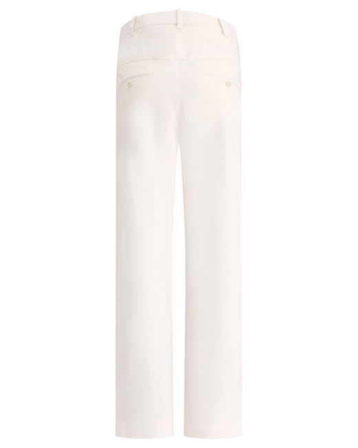 Pantaloni "stampe" di di Isabel Marant in White
