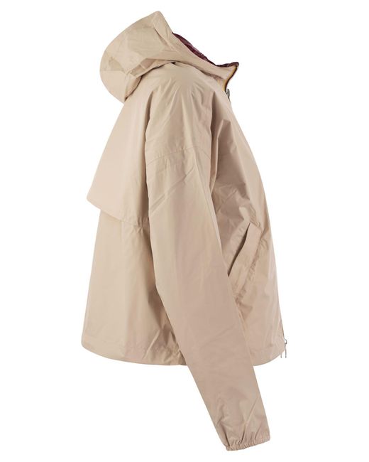 K-Way Natural Laurette Plus Reversible Hooded Jacket