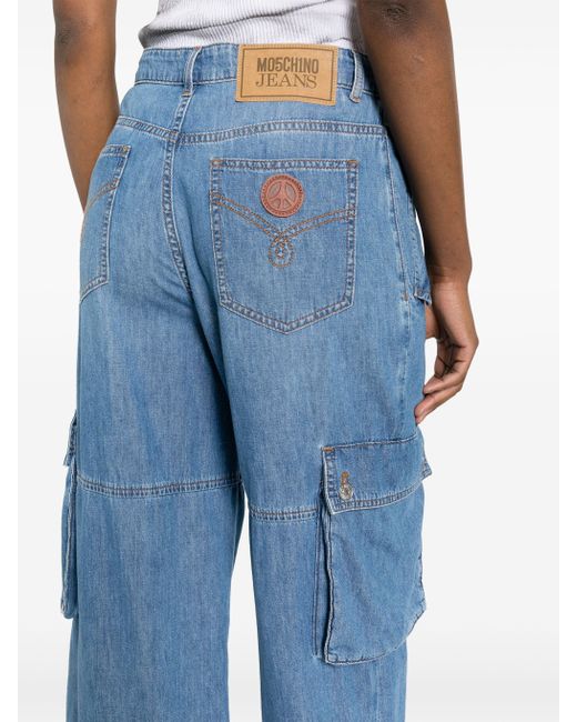 Moschino Blue Pants Clothing