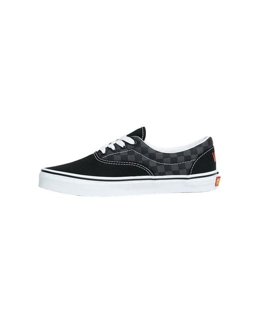 Vans White Sneaker "Era (Flame Logo Repeat)