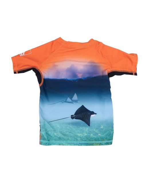 Molo Blue Neptune T Shirts & Tops