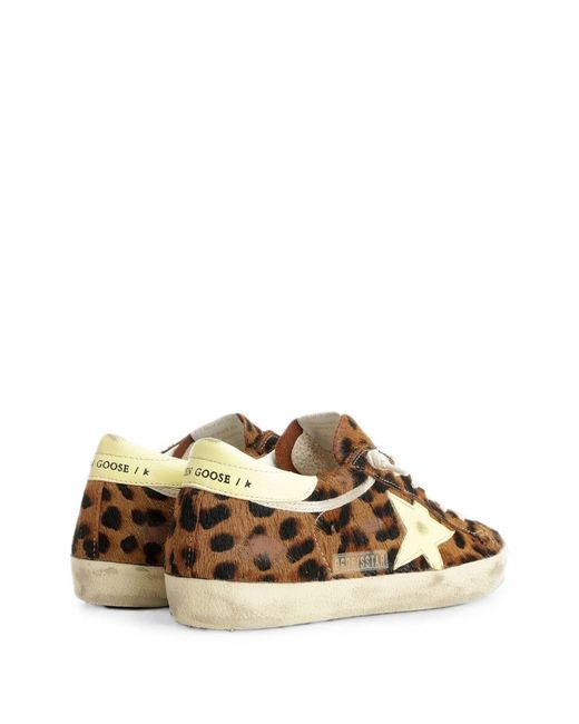 Golden Goose Deluxe Brand Multicolor Super Star Leather Sneakers