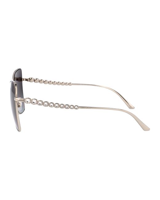 Jimmy Choo Brown Sunglasses