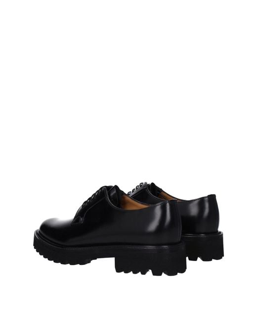 Church's Black Derby Shannon Leather