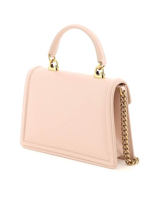 Dolce & Gabbana Pink Kleine Hebel -Tasche