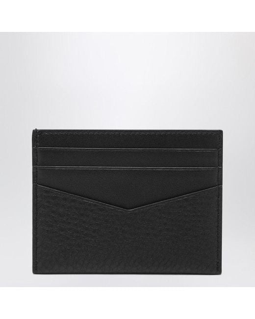 Givenchy Black Leather Card Holder for men